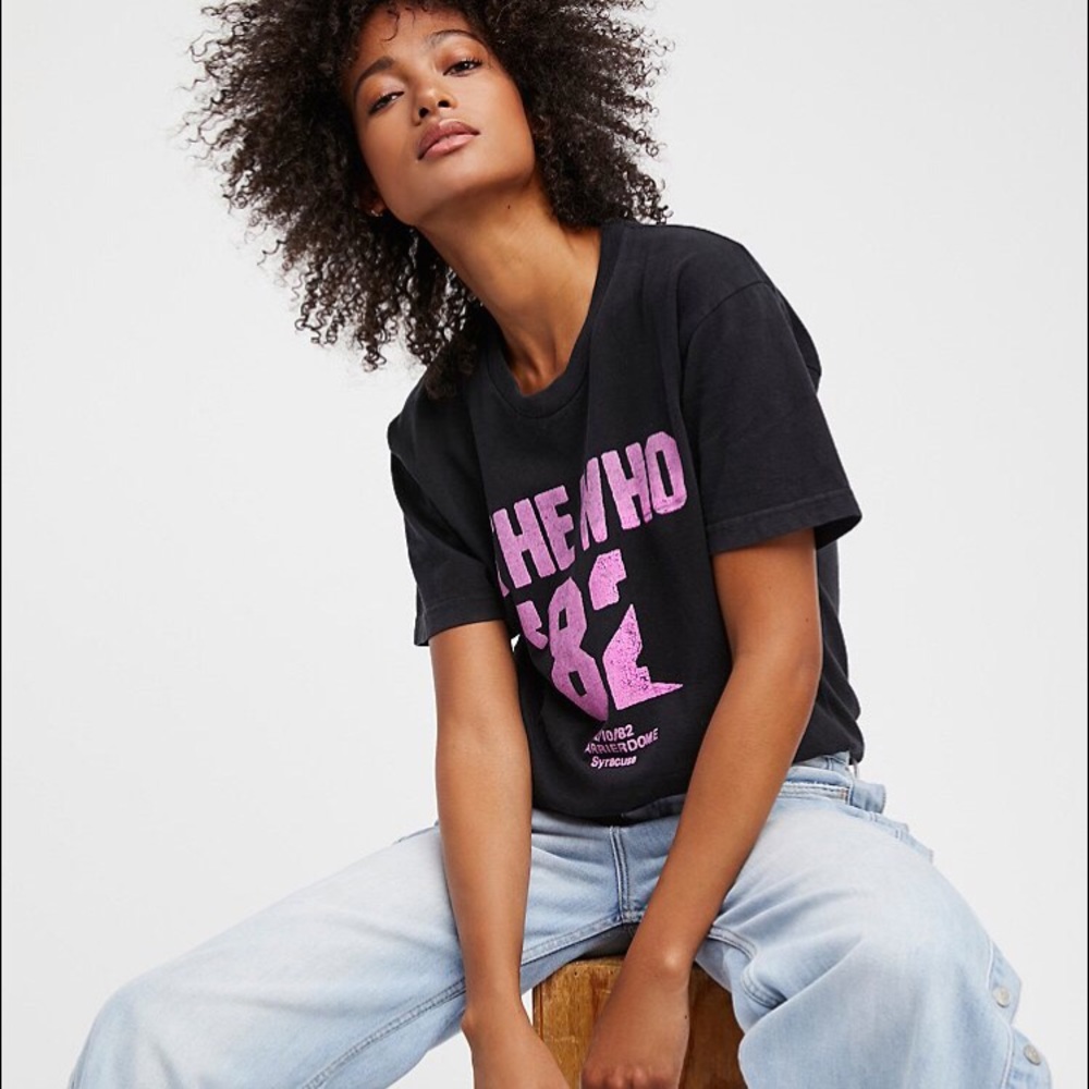 Free People The Who ‘82 Tee